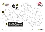 Kartes puzles komplektā iekļautās detaļas