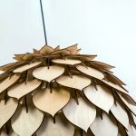 Lustra lapa produkta attēls tuvplānā